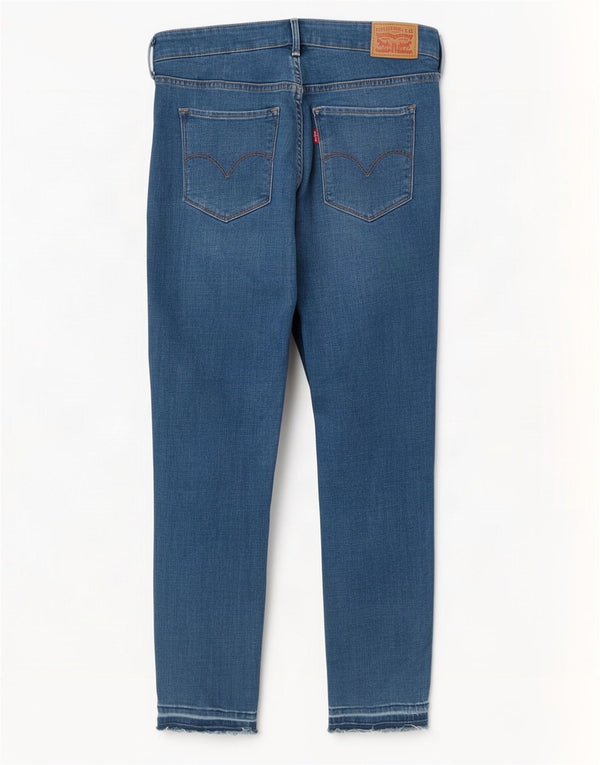 Levi's Dame 311 Skinny Jeans med høj talje form US 18 2XL W36 L28 Blå