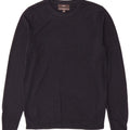 Marks & Spencer Pull à col rond pour homme Petit cachemire bleu marine