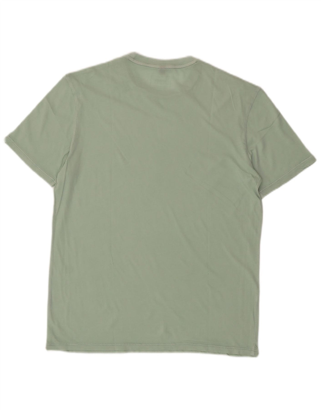 ARMANI JEANS Mens T-Shirt Top Small Green Cotton