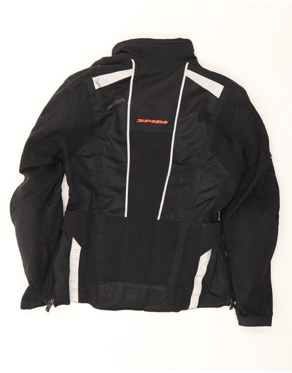 SPIDI Womens Racer Jacket UK 14 Medium Black