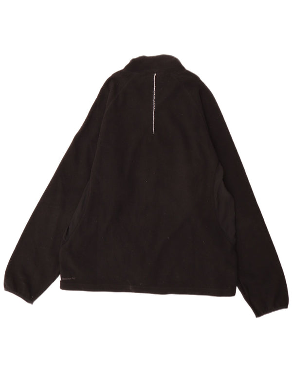 Nike Mens Therma-Fit Fleece Jacket UK 42/44 Large Black Polyester Sports