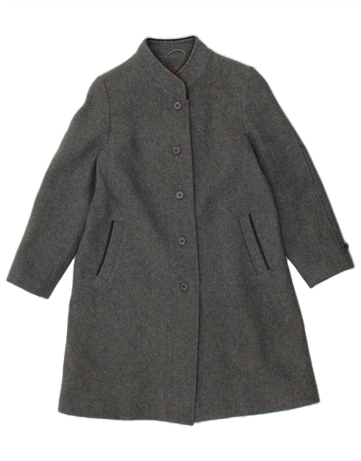 JULIUS Womens Overcoat UK 14 Large  Grey New Wool Vintage Julius and Second-Hand Julius from Messina Hembry 
