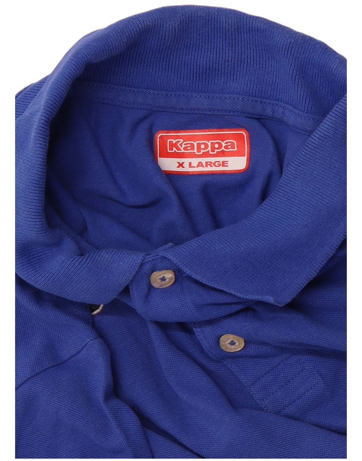 KAPPA Mens Polo Shirt XL Blue