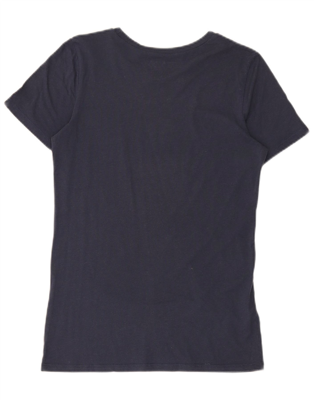 Vans Womens Graphic T-Shirt Top UK 14 Large Navy Blue