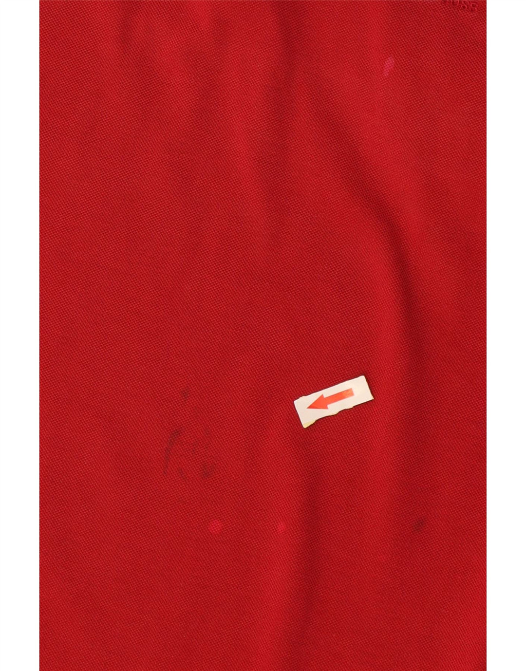 Polo da uomo Hugo Boss in cotone rosso medio