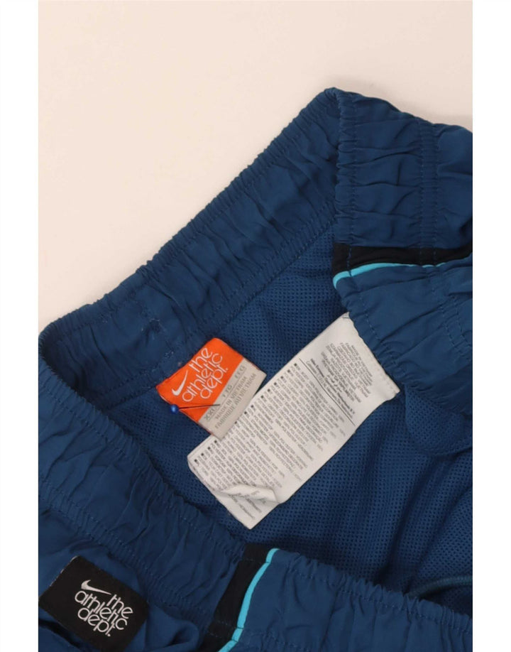 Shorts de natação masculino Nike 2XL azul colorblock poliéster