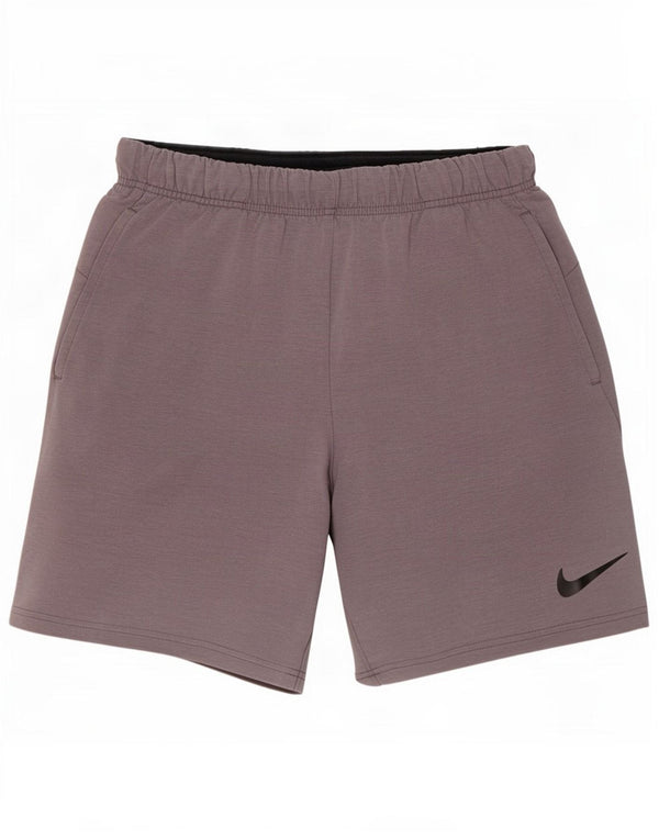 Nike Mens Dri Fit sport rövidnadrág közepes szürke viszkóz
