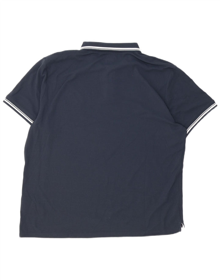 Helly Hansen Mens Polo Shirt 3XL Navy Blue Polyester