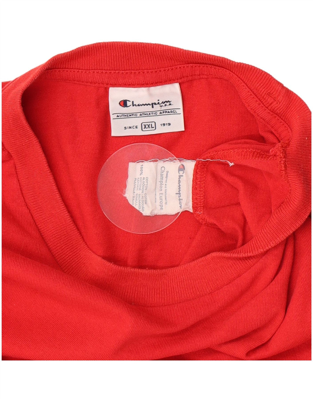 Canotta da uomo Champion 2XL cotone rosso