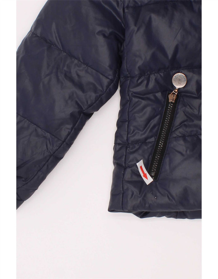Moncler Утепленная куртка для маленьких мальчиков 18-24 месяцев Темно-синий полиамид