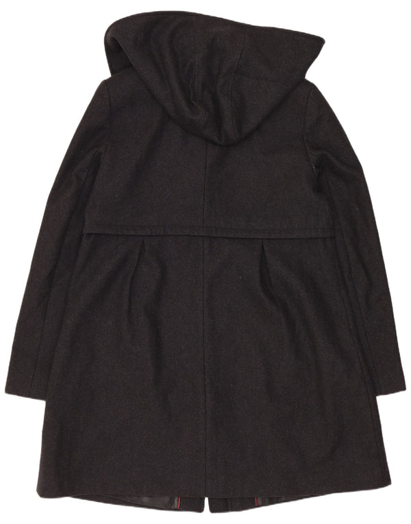 Dkny Abrigo con capucha para mujer US 14 XL Lana gris