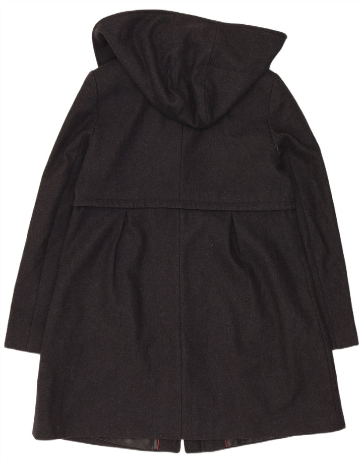 Dkny Abrigo con capucha para mujer US 14 XL Lana gris
