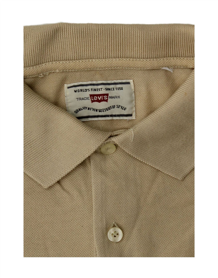 LEVI'S Boys Polo Shirt 13-14 Years Beige