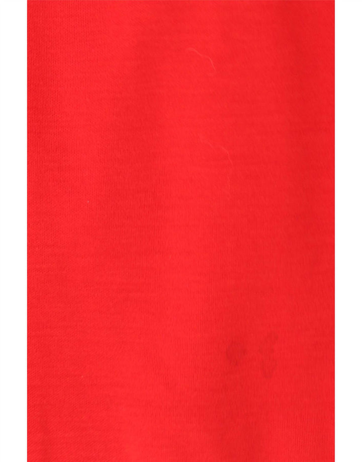 Luisa Spagnoli Damen Langarm-Maxikleid IT 44 Mittelrotes Acetat