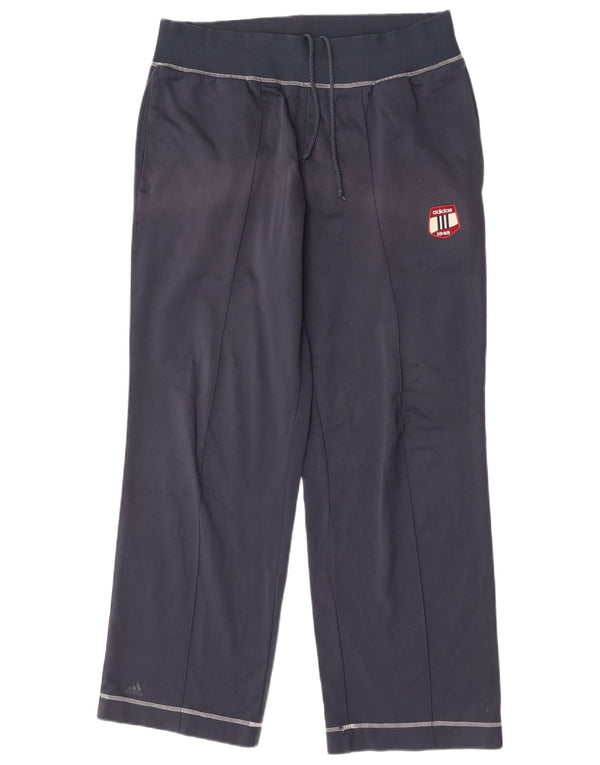 Adidas Pantalon de survêtement graphique pour homme Bleu marine moyen Polyester