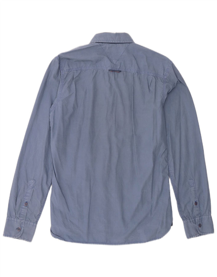 Camicia da uomo Tommy Hilfiger blu medio