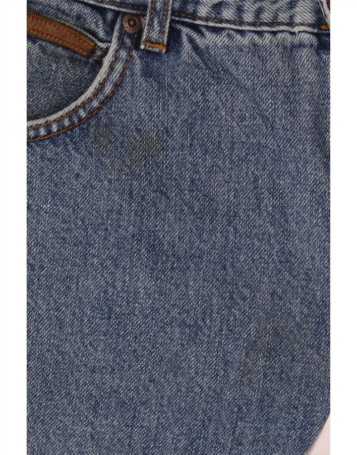 Wrangler Mens Ohio Straight Jeans W36 L30 Blue Cotton