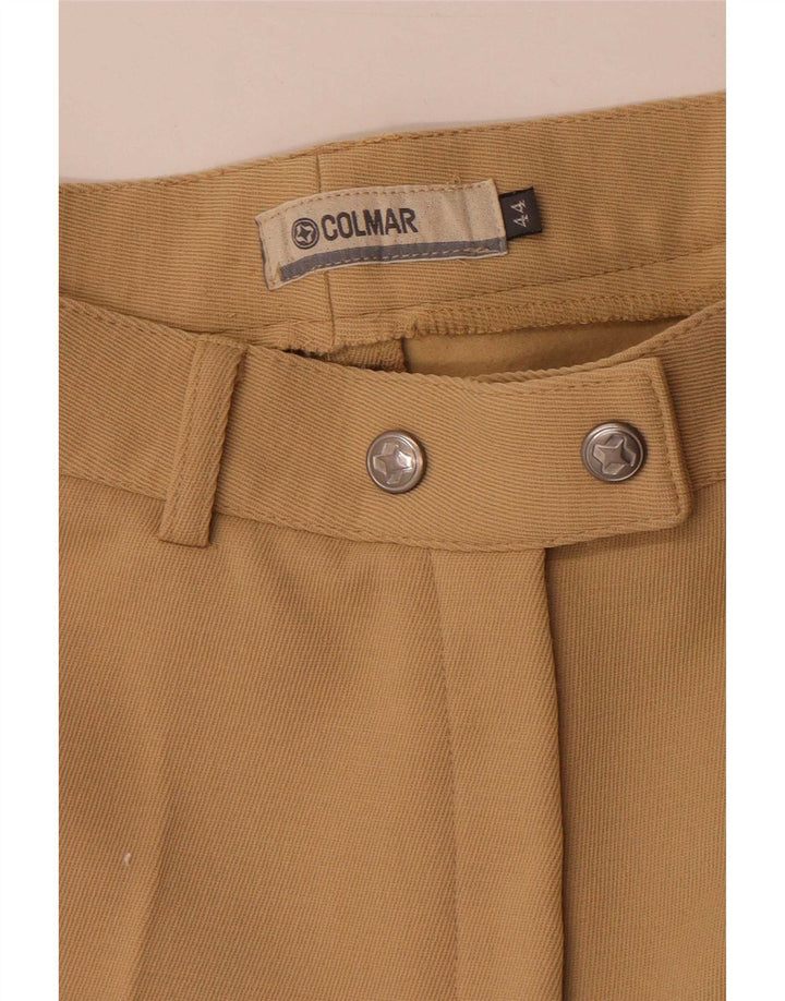 Colmar Womens Pegged Casual Trousers IT 44 Medium W30 L31 Beige Classic