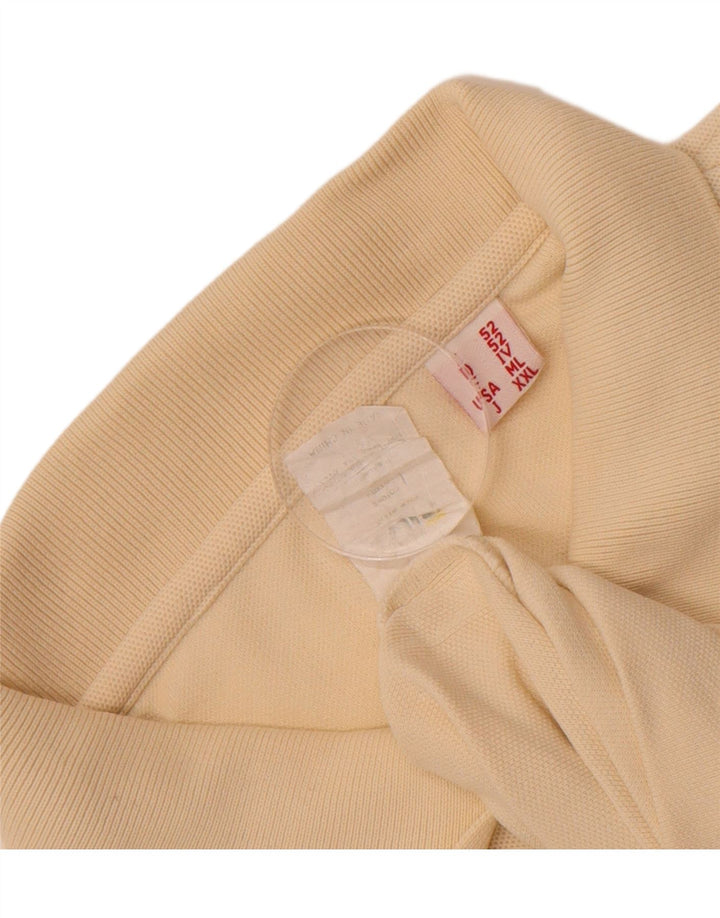 FILA Mens Polo Shirt IT 52 Large Beige Cotton Vintage Fila and Second-Hand Fila from Messina Hembry 