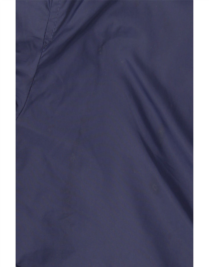 Replay Herre Graphic Bomber Jacket UK 40 Large Navy Blue Polyamide