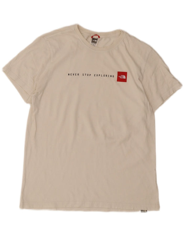 Tricou grafic pentru bărbați The North Face Top Large White