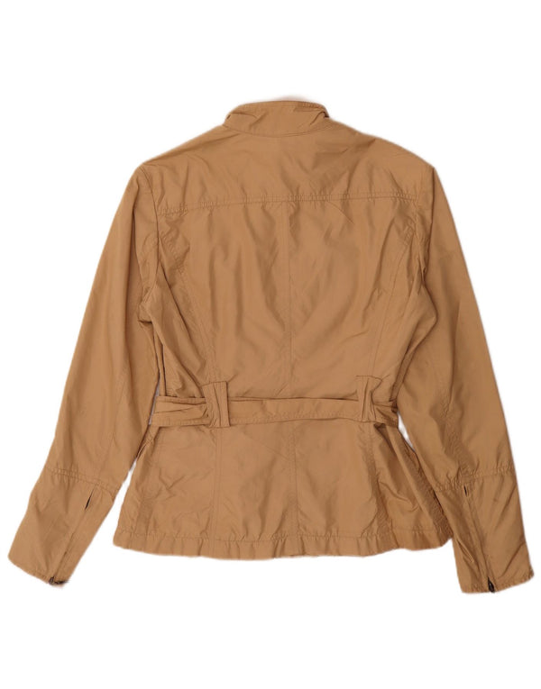 Zara Womens Utility Jacket UK 12 Medium Beige