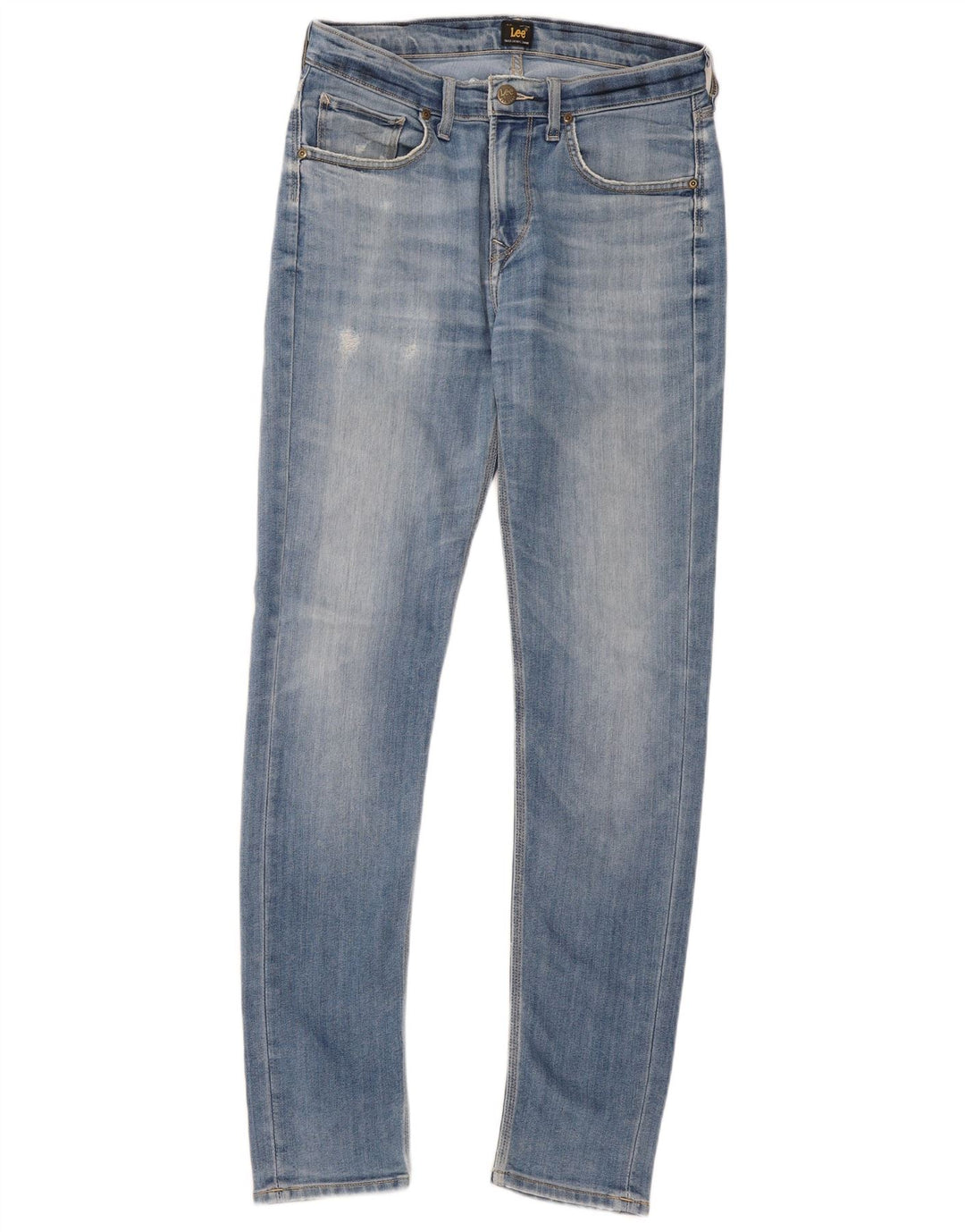 Lee Mens Arvin Tapered Jeans W30 L34 Blue Cotton