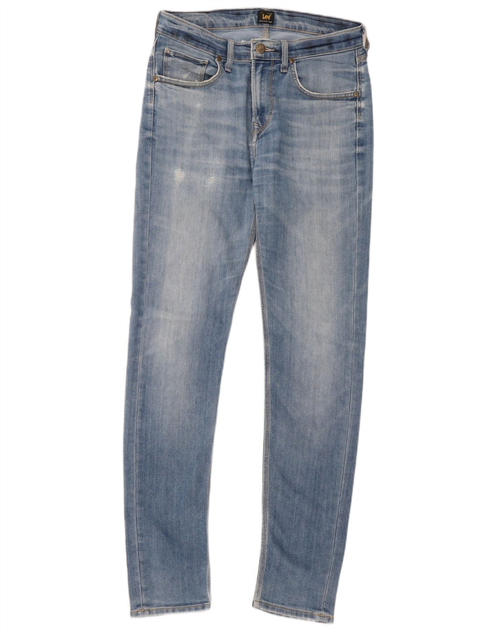 Lee Mens Arvin Tapered Jeans W30 L34 Blue Cotton