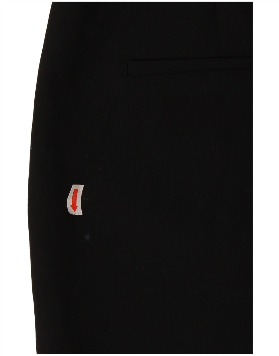 Pantaloni casual ZARA da donna Bootcut grandi neri in poliestere