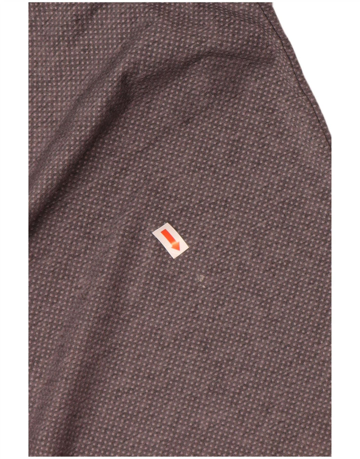 NIKE Mens Dri Fit Polo Shirt XL Grey Colourblock Polyester