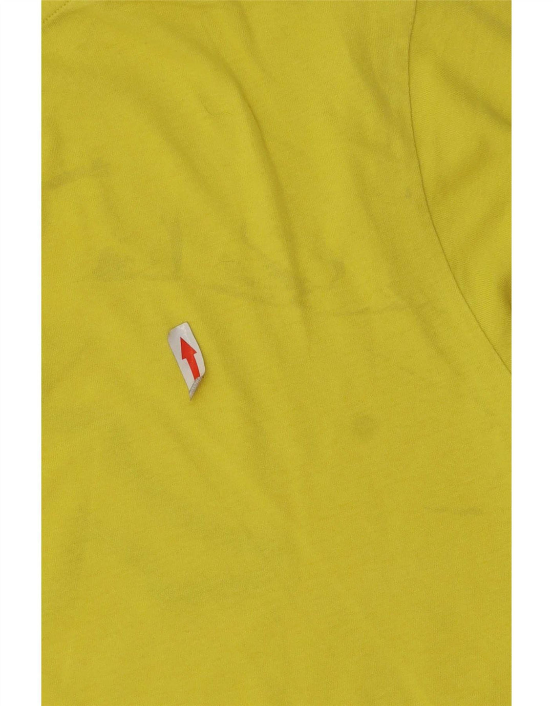 Kappa Mens Graphic T-Shirt Top Medium Yellow