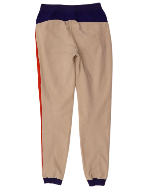 Nike Pantalon de survêtement pour homme Pantalon de jogging XS Beige Colourblock Polyester