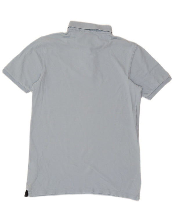 Jack Wills Mens Classic Fit Polo Shirt Small Blue Cotton