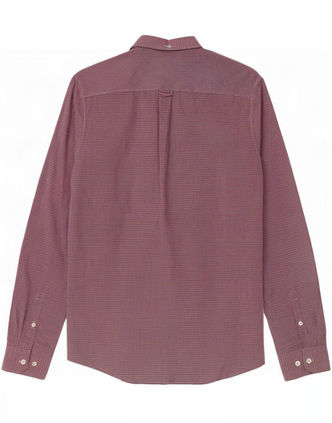 Ben Sherman Herrenhemd, klein, rot, Gingham-Baumwolle