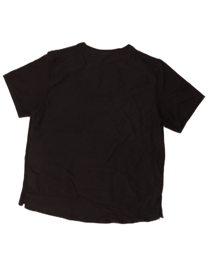 Męski T-shirt NIKE Dri Fit z grafiką, duży, czarny poliester