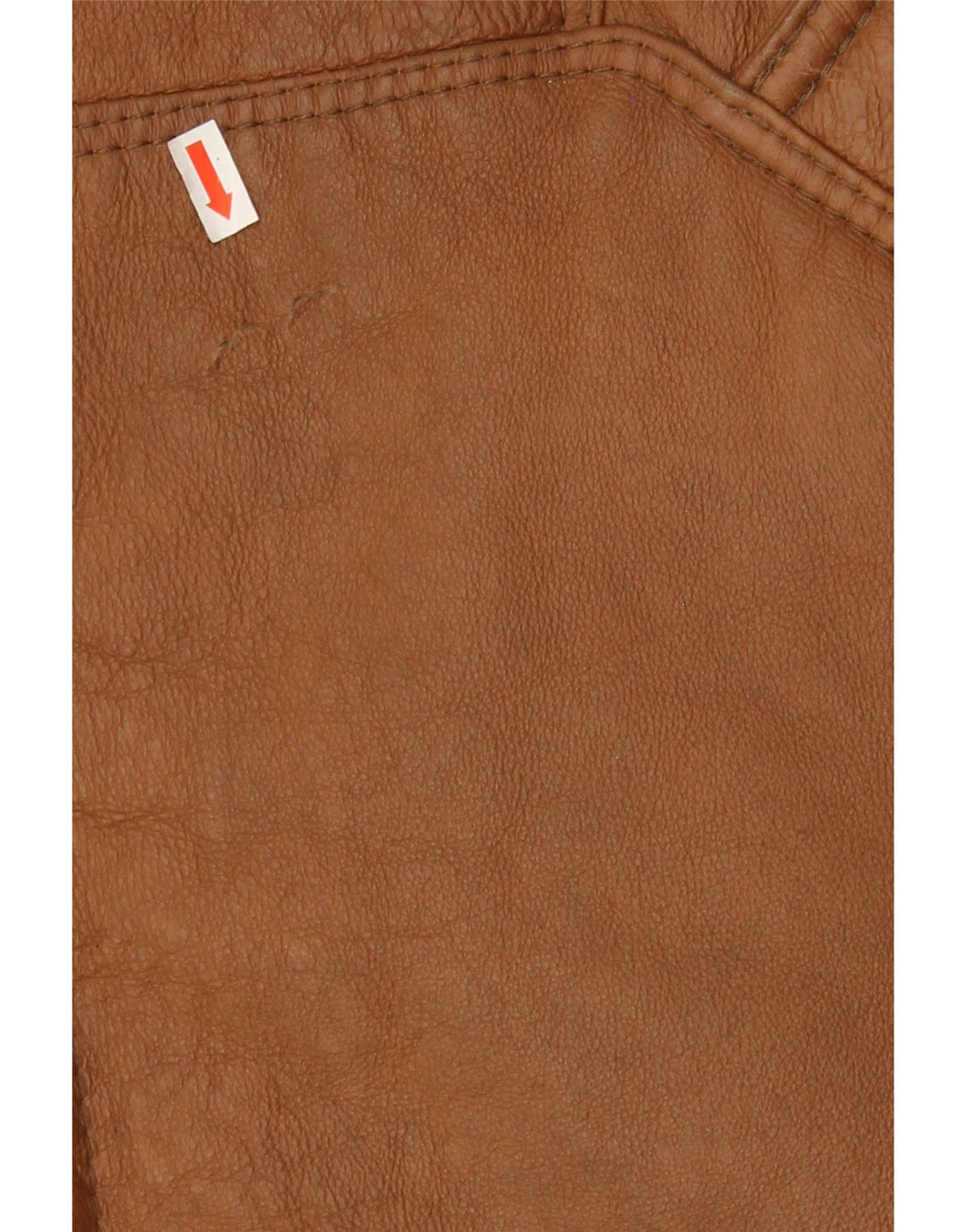 VINTAGE Mens Shearling Jacket UK 38 Medium Brown