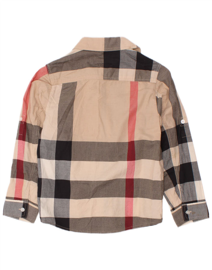 Burberry Boys πουκάμισο 5-6 ετών Πολύχρωμο βαμβακερό