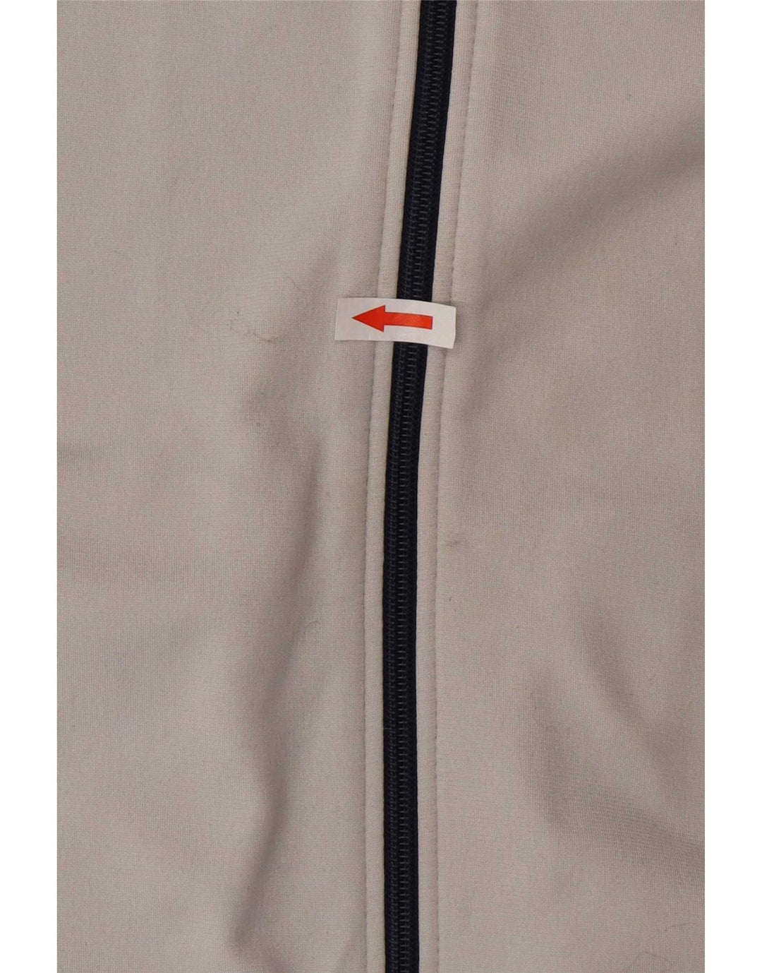 Asics Mens Tracksuit Top Jacket Large Grey Colourblock
