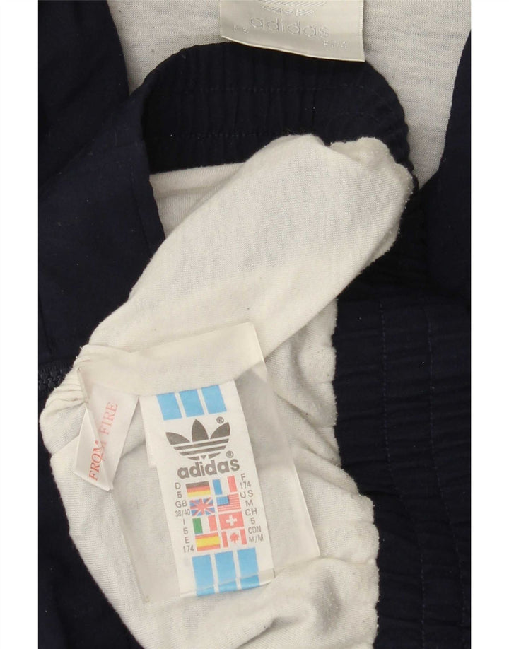 Adidas Veste de survêtement pour homme UK 38/40 Bleu marine moyen Polyester