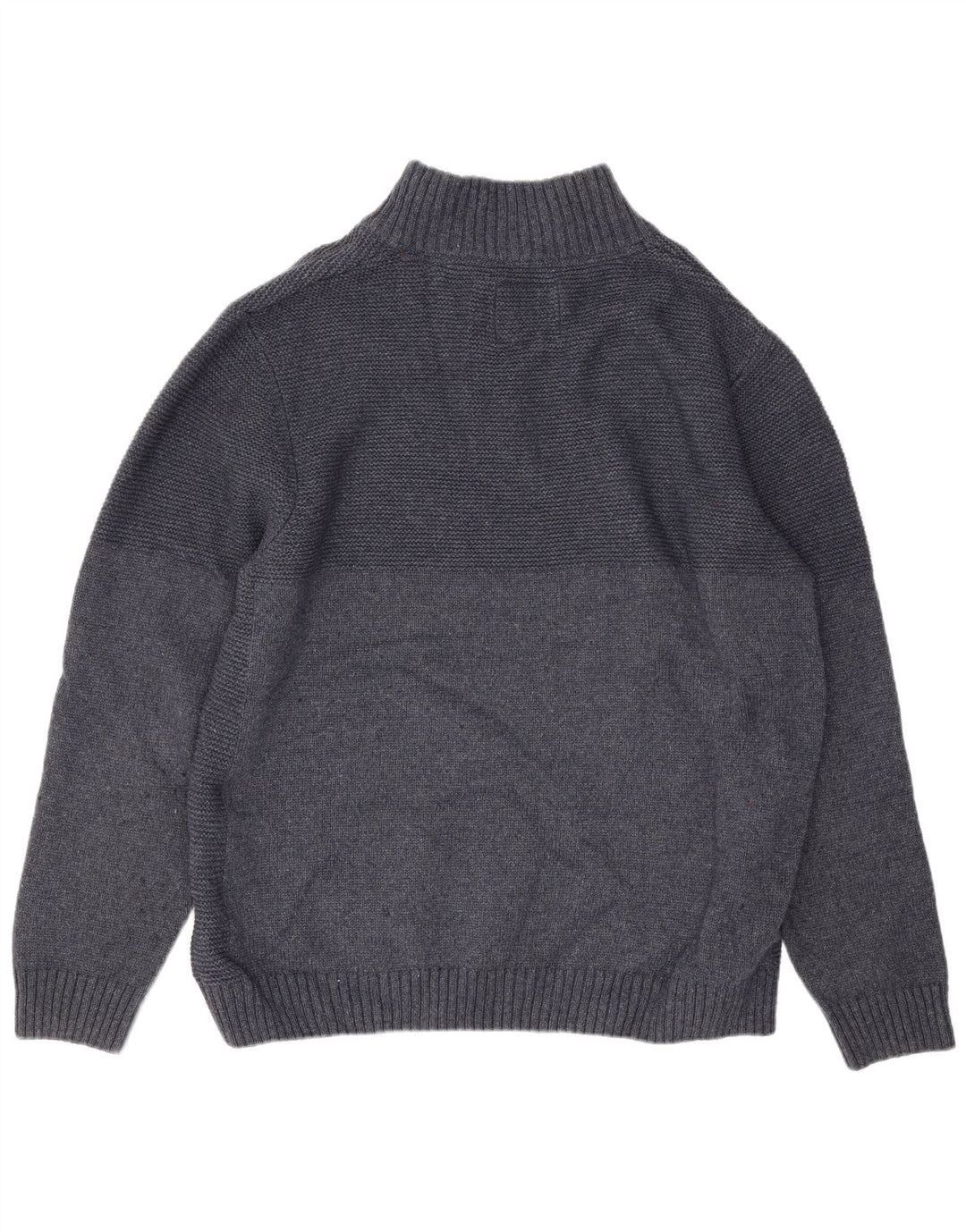 Męski sweter z zamkiem Weird Fish, 2XL, granatowy, poliester