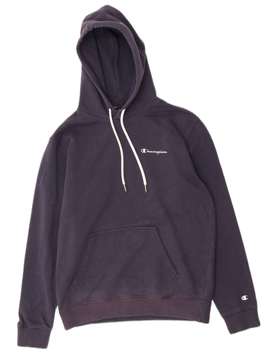 Maglione con cappuccio da uomo Champion medio blu navy
