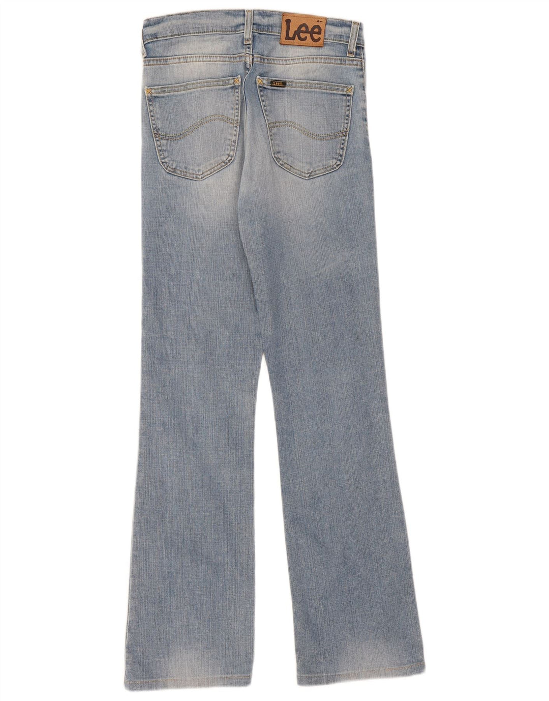 Lee Womens REED Bootcut Jeans W29 L34 Blue Cotton