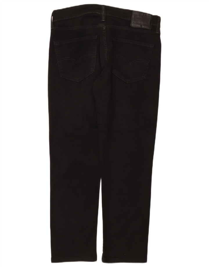 Мужские узкие джинсы Levi's W33 L28, черный хлопок