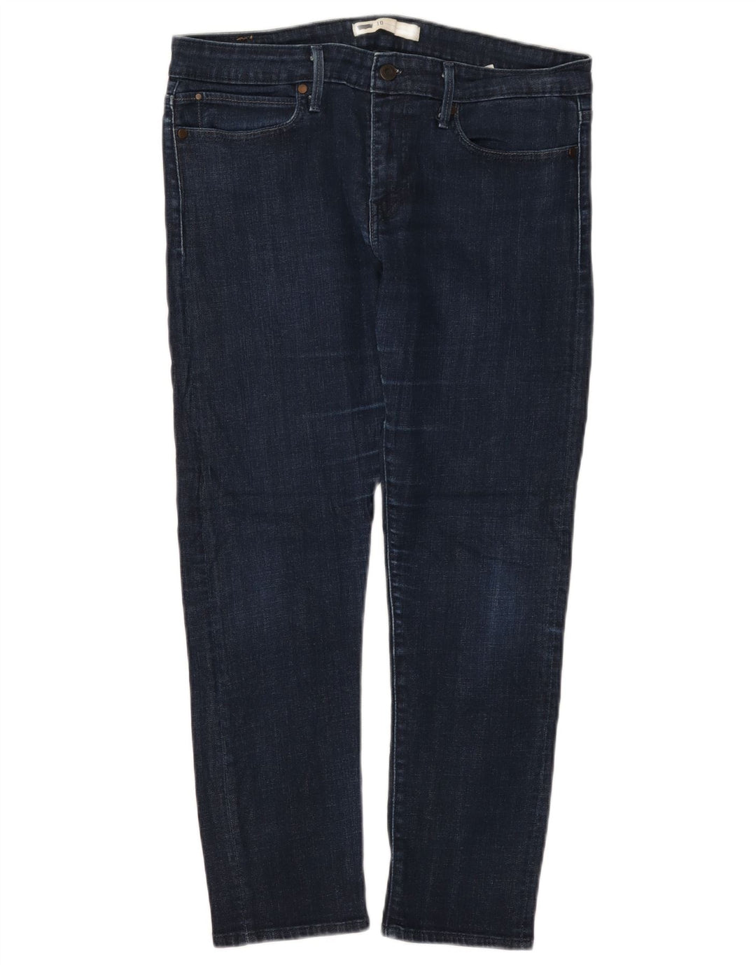 Jeans slim da donna LEVI'S W30 L27 cotone blu navy