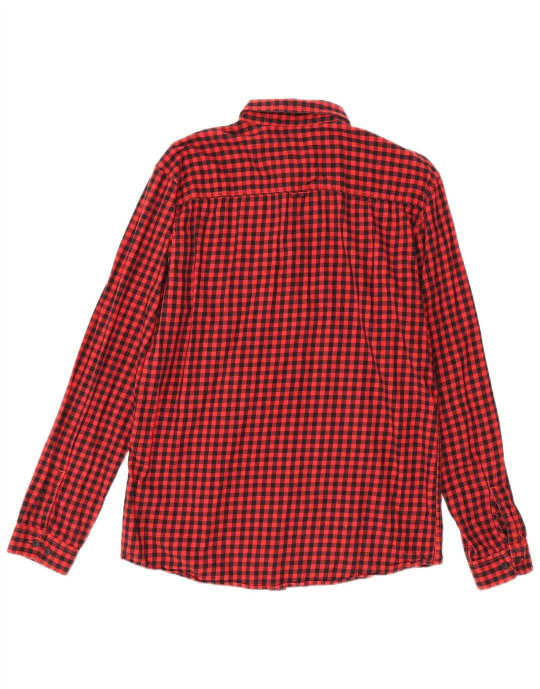 Cămașă pentru bărbați Jack & Jones XL, roșu, bumbac vichy