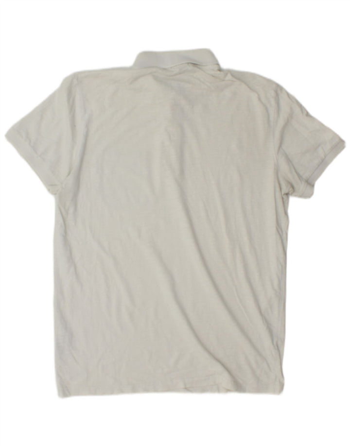Polo da uomo Jack & Jones piccola in cotone bianco