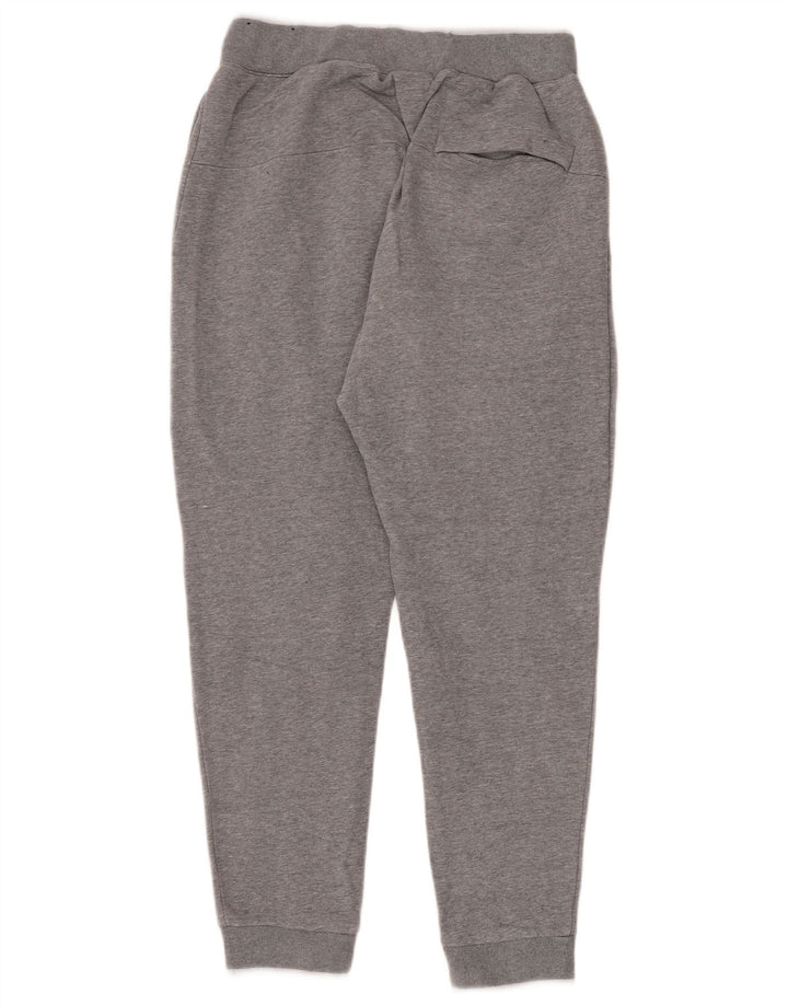 Adidas Herren-Trainingsanzug mit grafischem Muster, mittelgraue Baumwolle