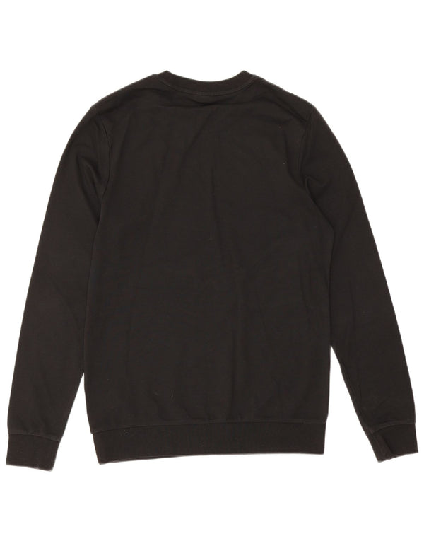 HUGO BOSS Homme Sweat-Shirt Graphique Petit Noir Coton