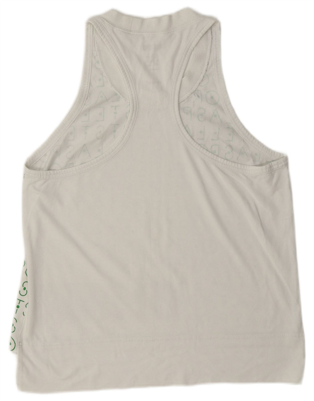 Adidas Womens Stella Graphic Vest Top UK 12/14 Medium White