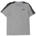 ADIDAS Herren T-Shirt Top Mittelgrau meliert